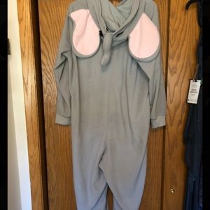 FLEECE ELEPHANT ONESIE